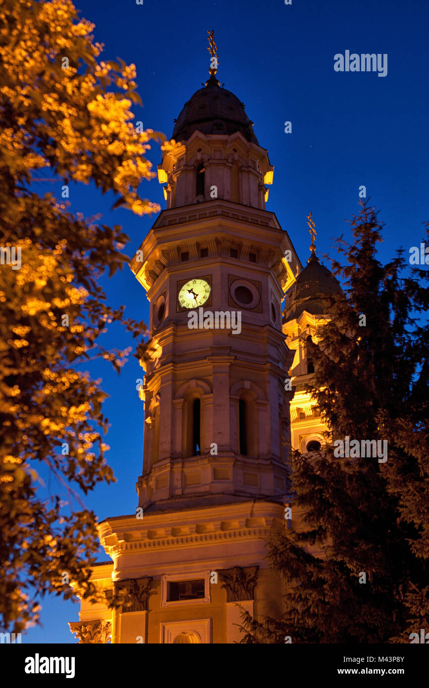 Cathédrale Église Catholique ruthène à Oujhorod Ukraine Ville Banque D'Images