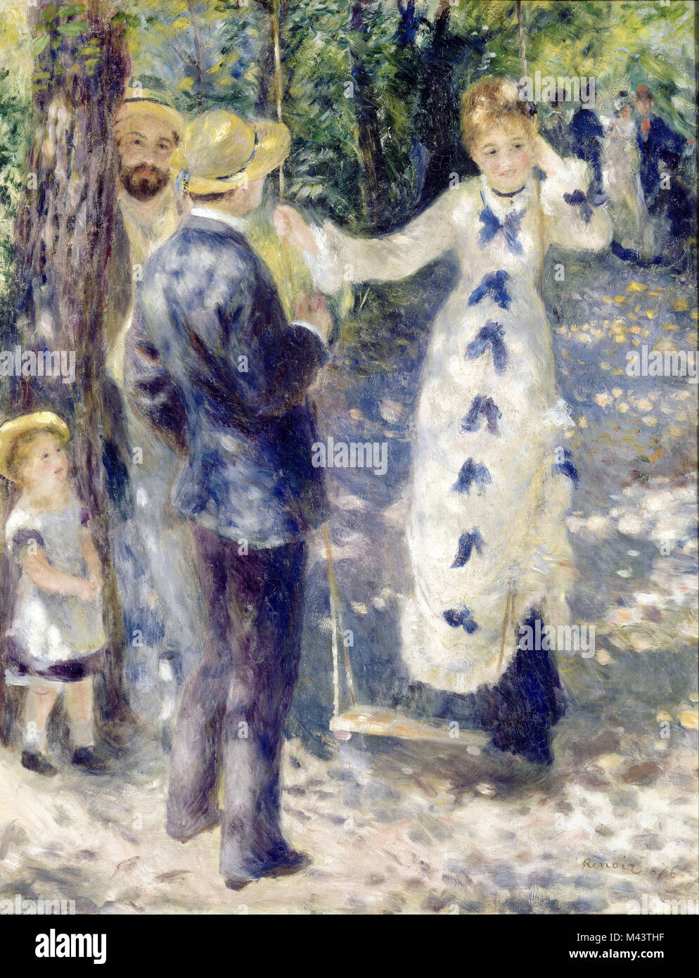 The Swing Oil Painting Banque De Photographies Et D images Haute the-swing-oil-painting-banque-de-photographies-et-d-images-haute