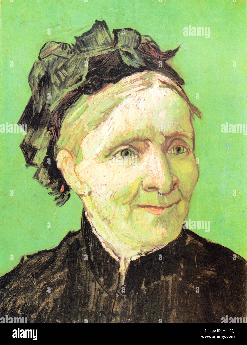 Portrait de la Mère de l'artiste, octobre 1888 par Van Gogh Banque D'Images