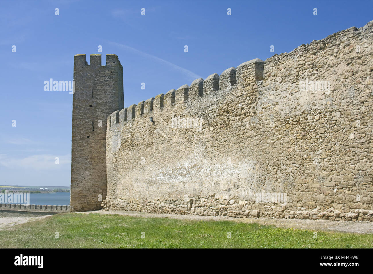 Forteresse médiévale Akkerman, près d'Odessa en Ukraine Banque D'Images