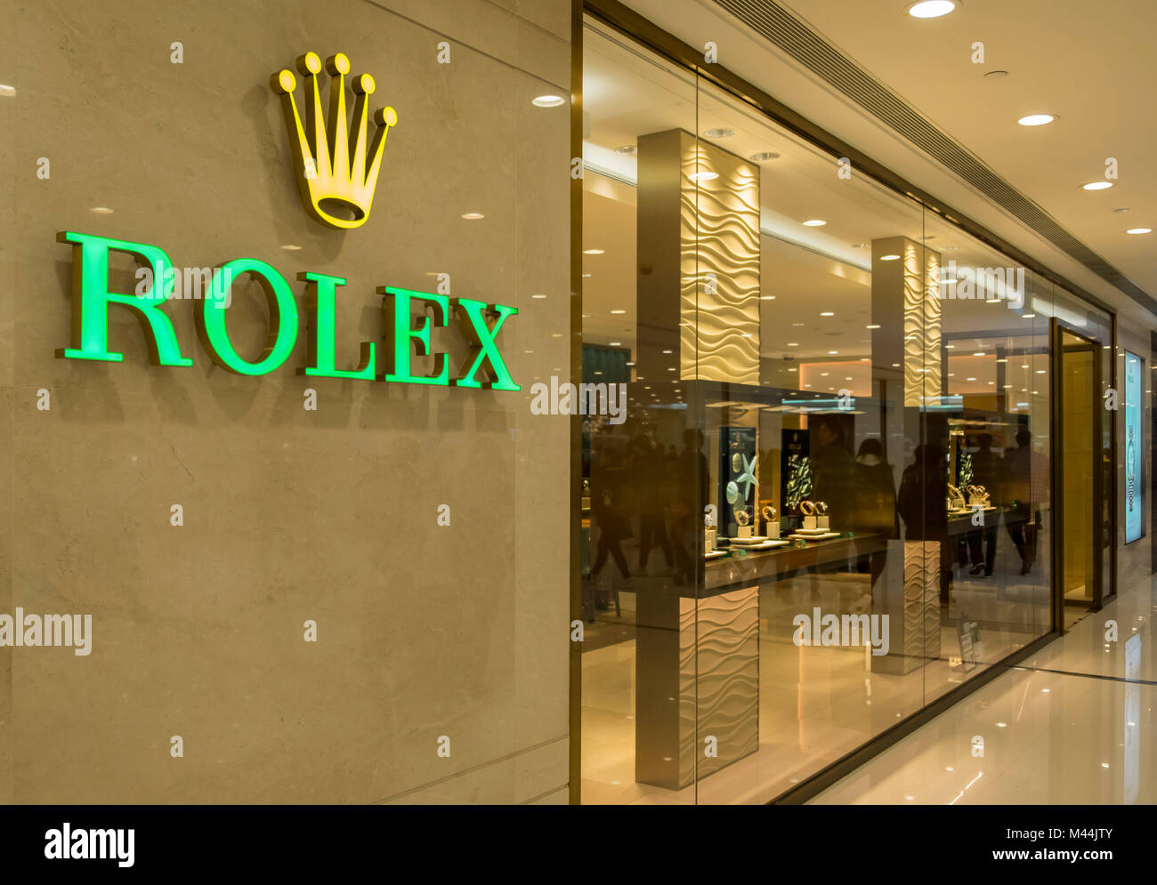 Rolex Watch Shop Banque d'image et 
