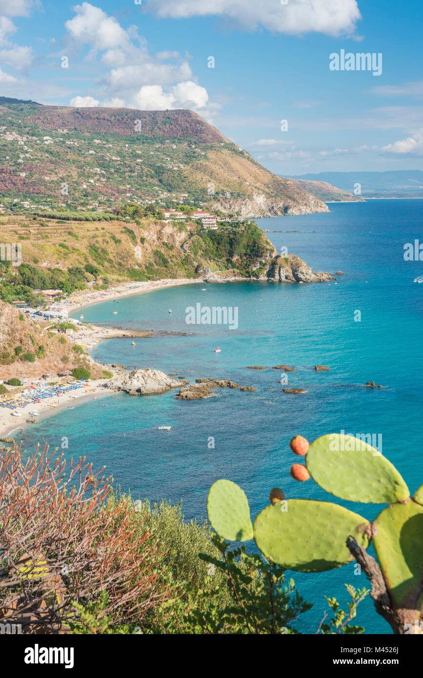 Capo Vaticano, province de Vibo Valentia, Calabre, Italie. Banque D'Images