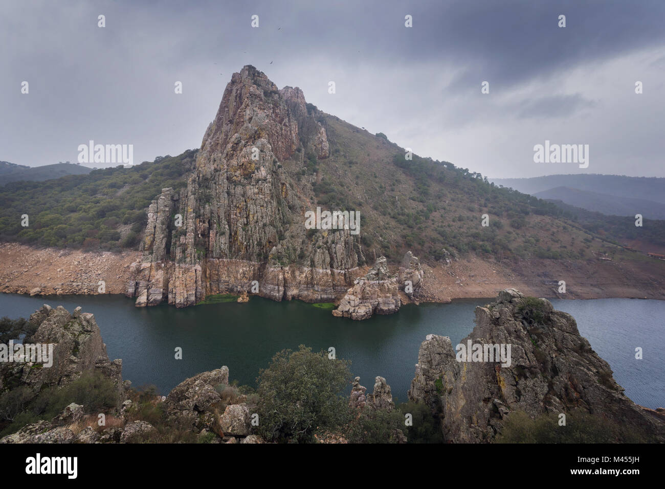 Parc national Monfrague à Cáceres, Extremadura, Espagne. Banque D'Images