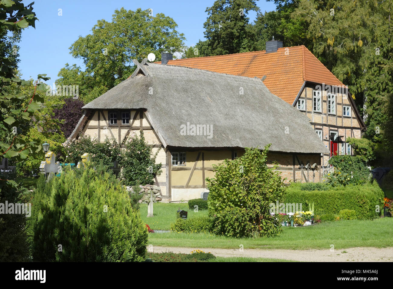 Kessin, près de Rostock, mecklenburg-vorpommern,German Banque D'Images