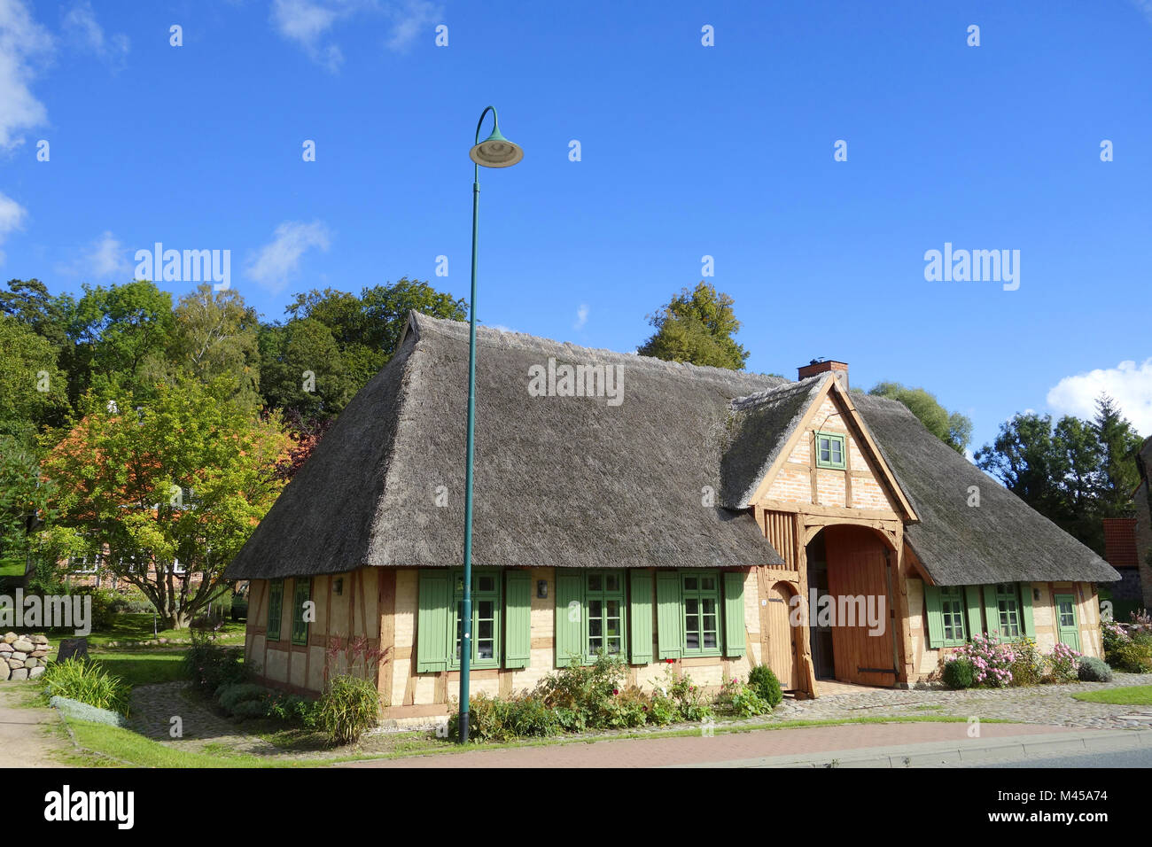 Kessin, près de Rostock, mecklenburg-vorpommern,German Banque D'Images