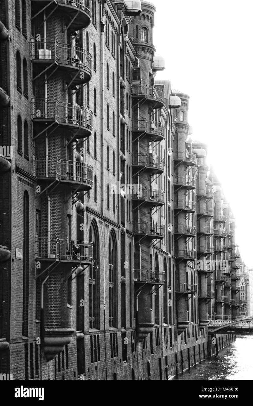 Hamburg-Speicherstadt Banque D'Images