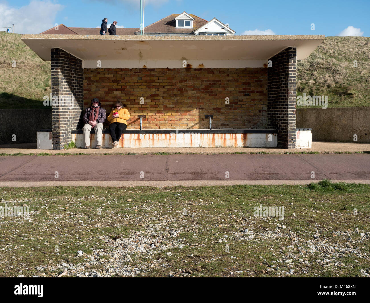 Lee on the Solent, Hampshire, Angleterre, Royaume-Uni Banque D'Images