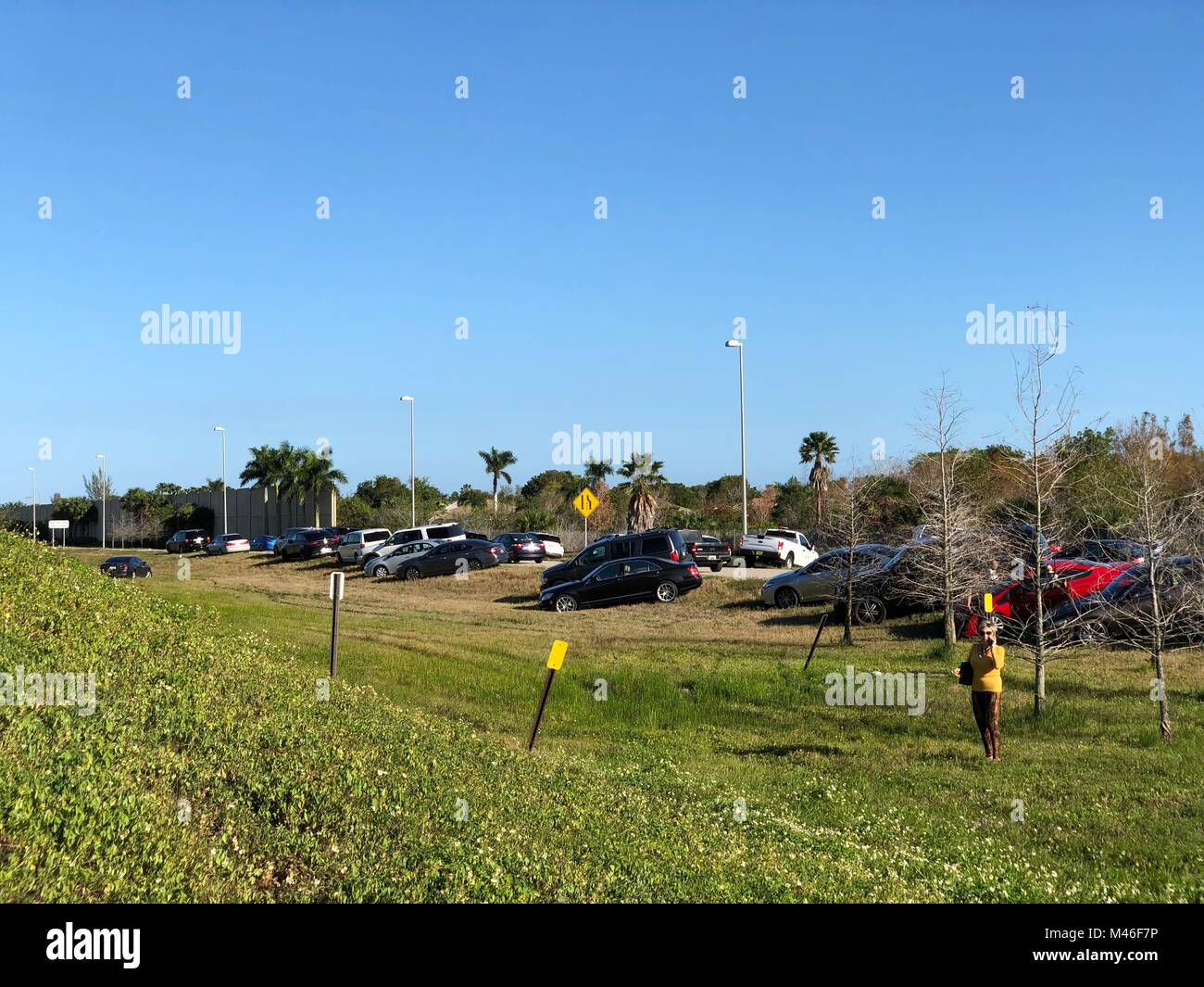 Marjory Stoneman Douglas École secondaire Banque D'Images