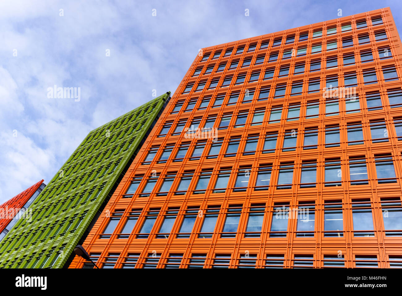 Central Saint Giles le développement à Londres, Angleterre, Royaume-Uni, UK Banque D'Images