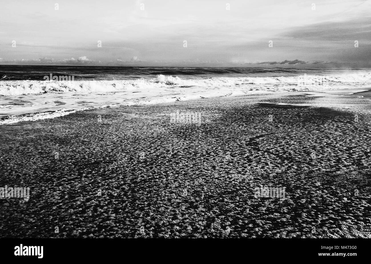 Plage au Ghana Banque D'Images