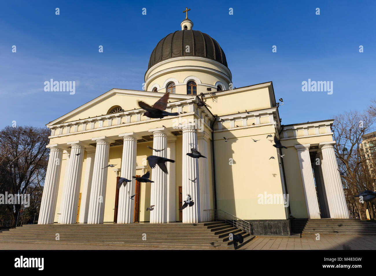La cathédrale de la nativité à Chisinau, Moldova Banque D'Images
