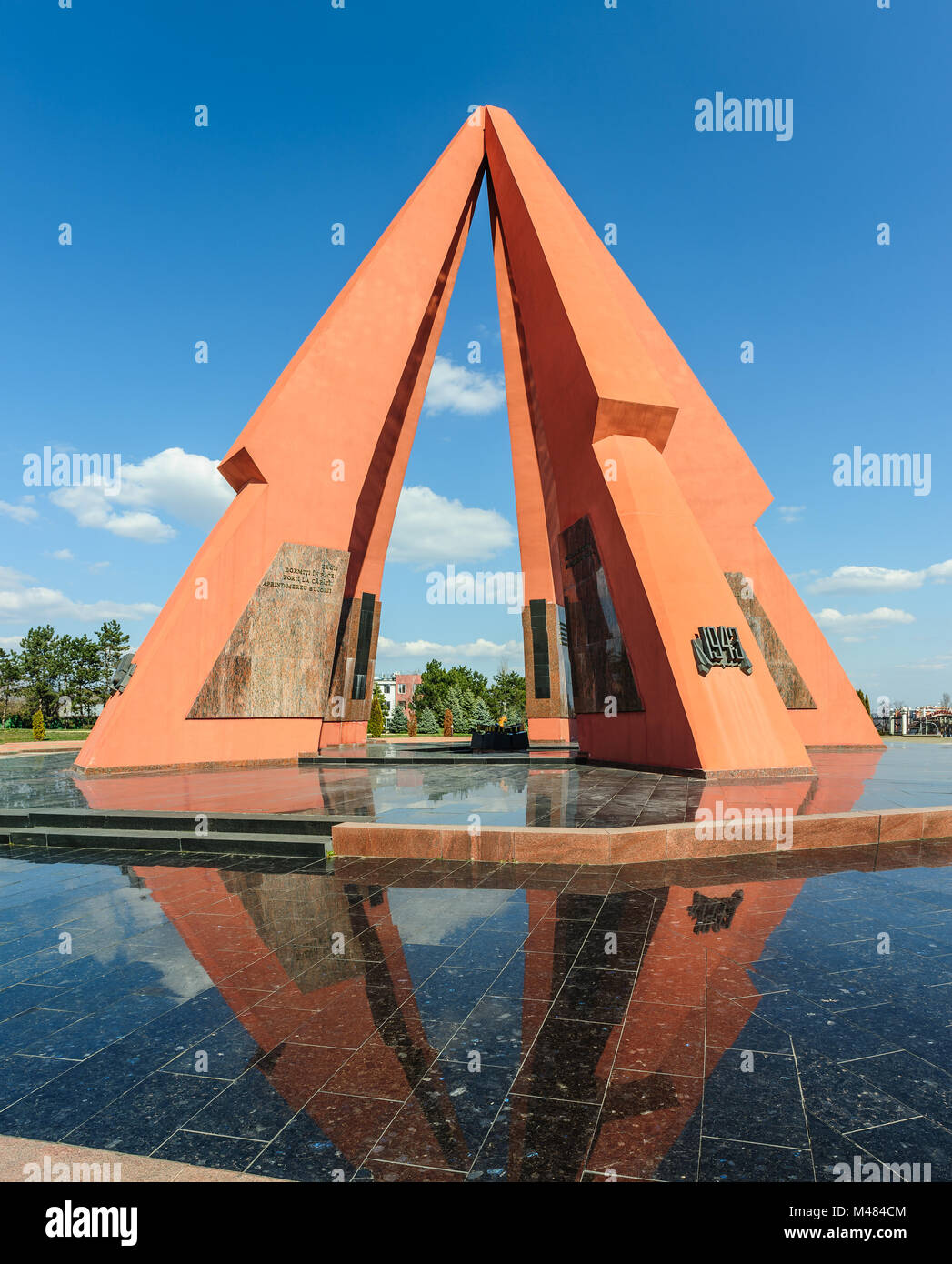 L'Éternité Memorial, Chisinau, Moldova. Banque D'Images