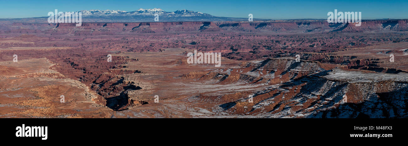 Buck Canyon Overlook. Banque D'Images