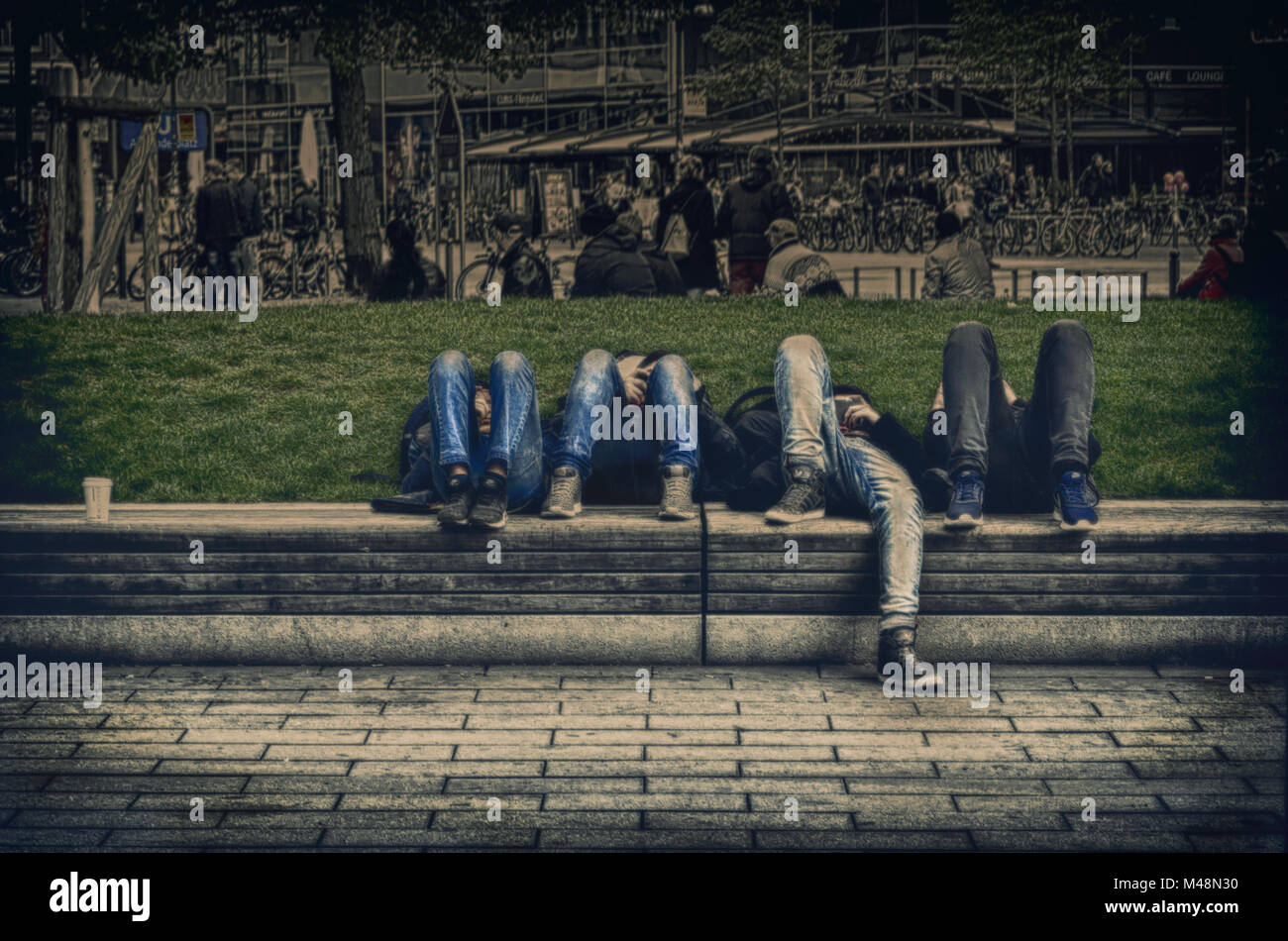 Chill out Banque D'Images