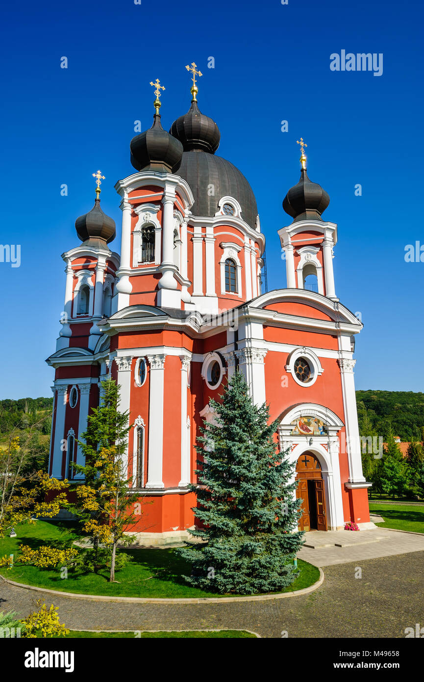 Curchi monastère chrétien orthodoxe, Moldova Banque D'Images