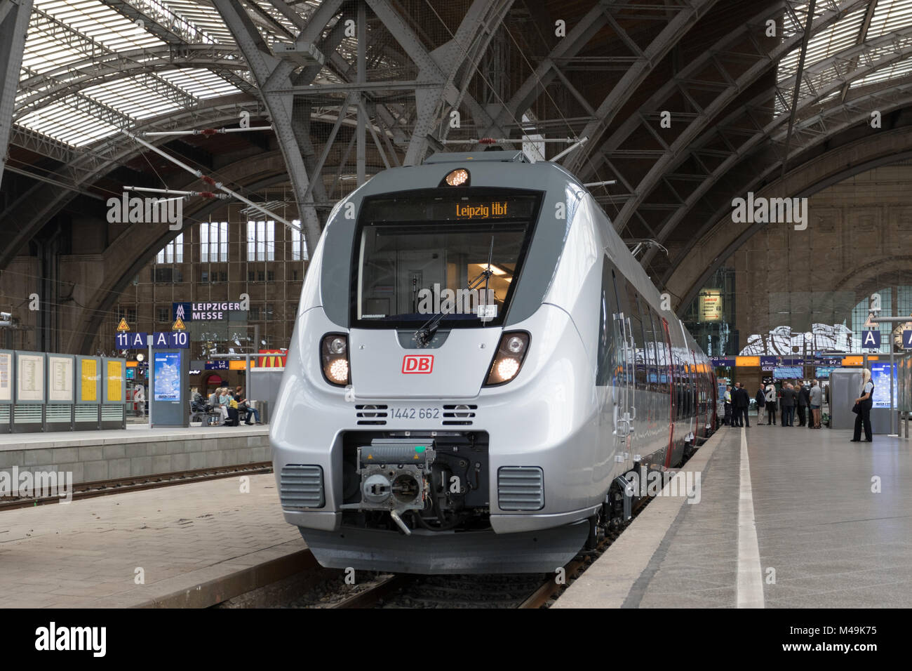 Présentation de nouveaux trains pour le S-Bahn Mitteldeutschland Banque D'Images
