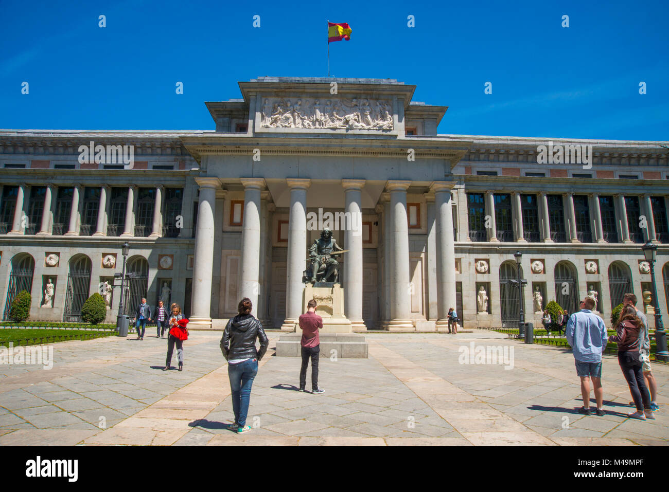 Le Musée El Prado. Madrid, Espagne. Banque D'Images