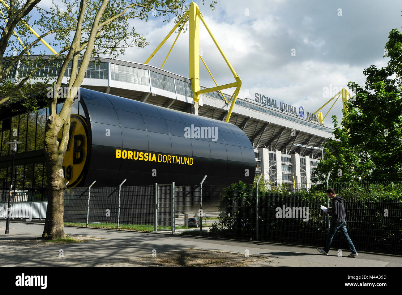Parc Signal Iduna, accueil de Borussia Dortmund football club, à Dortmund, Rhénanie du Nord-Westphalie, Allemagne. 7 mai 2015 © Wojciech Strozyk / Alamy stoc Banque D'Images