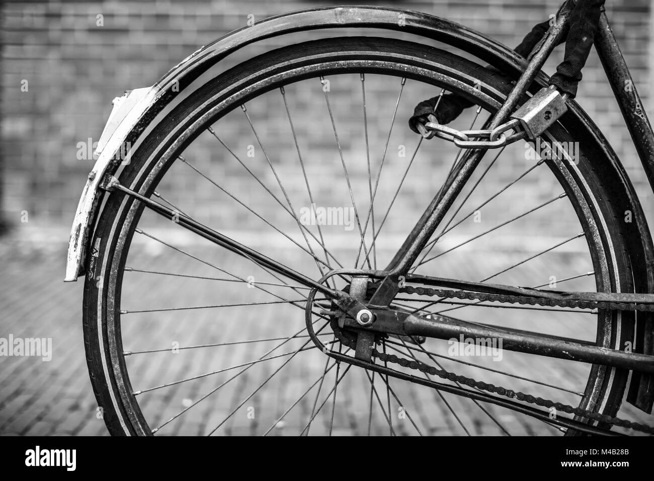 Les Pays-Bas,Hollande,Amsterdam,location,vieux,détail Banque D'Images