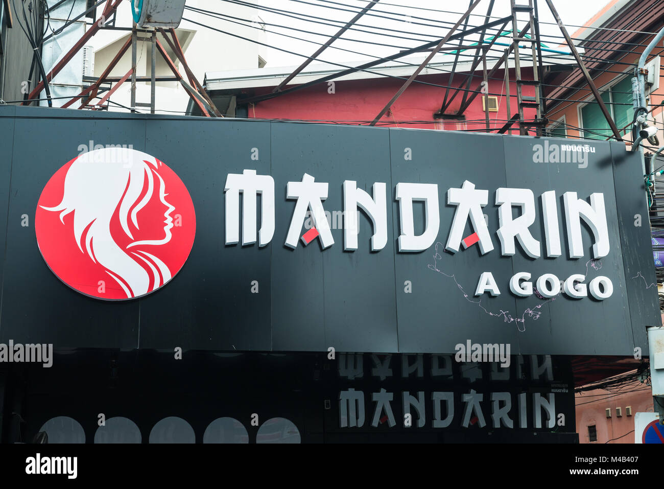 Mandarin Agogo club, Pattaya, Pattaya, Mueang La province de Chonburi, Thaïlande, Asie Banque D'Images