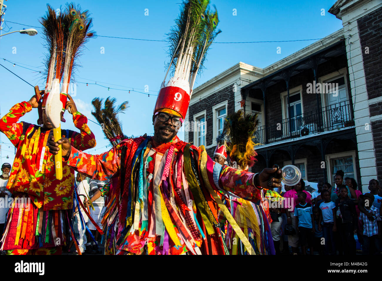 Carnaval à Basseterre, St. Kitts et Nevis,Caraïbes Banque D'Images