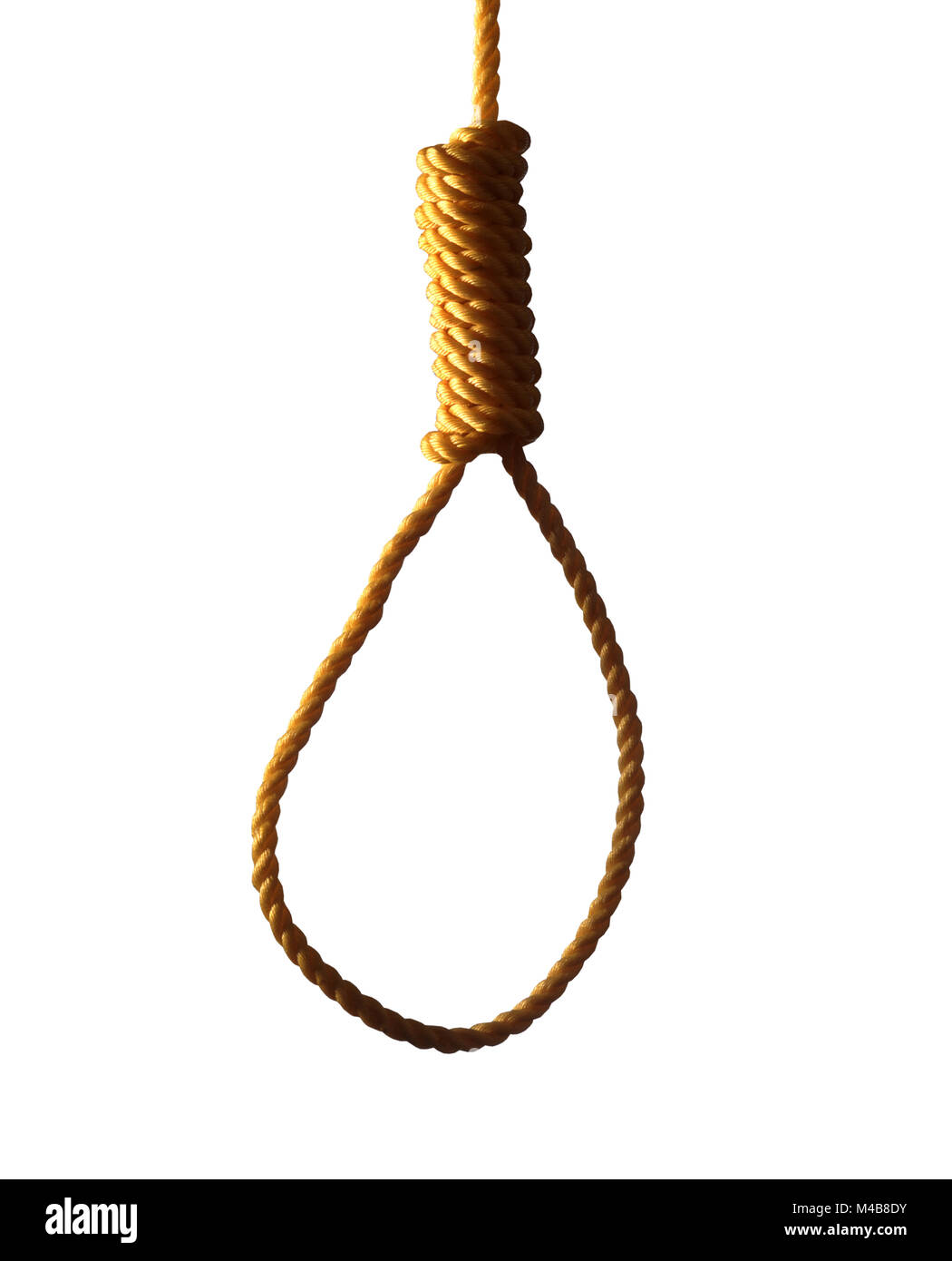 Hangmans noose. Banque D'Images