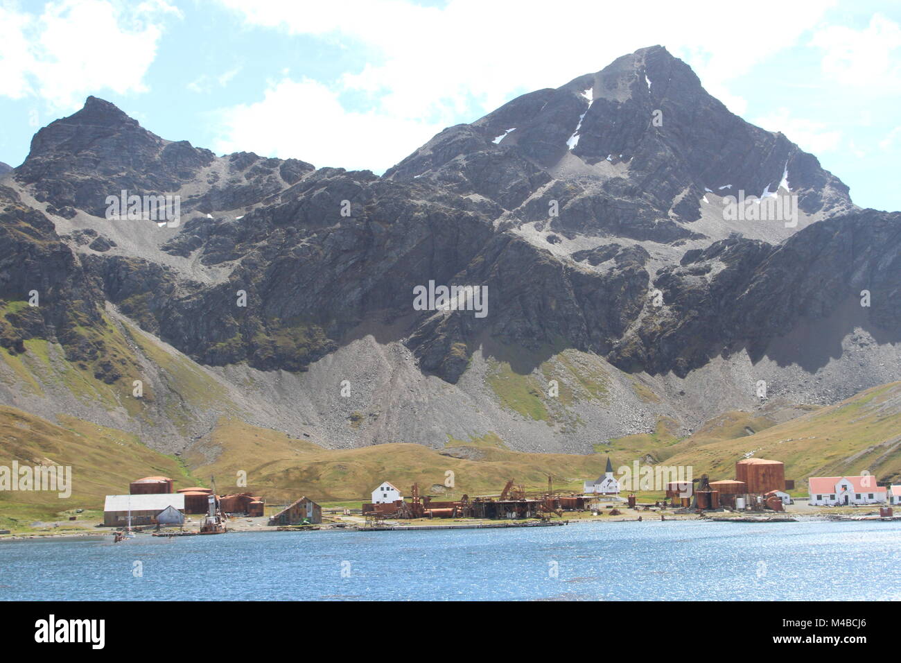 Grytviken, Géorgie du Sud Banque D'Images