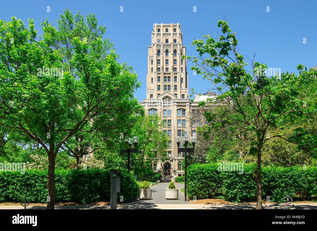 Façade de Building à Toronto, Ontario, Canada Banque D'Images