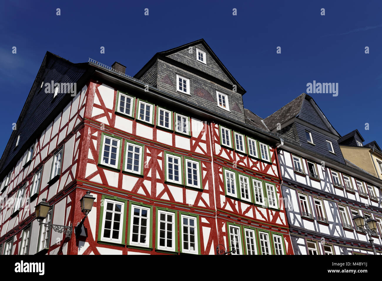 Marché des grains de Wetzlar Banque D'Images