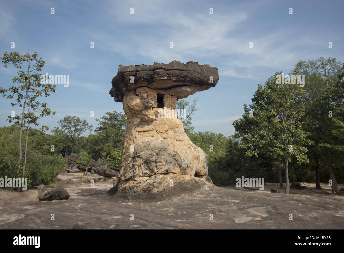 ISAN EN THAÏLANDE Udon Thani PHU PHRA BAT NARIONAL PARK Banque D'Images