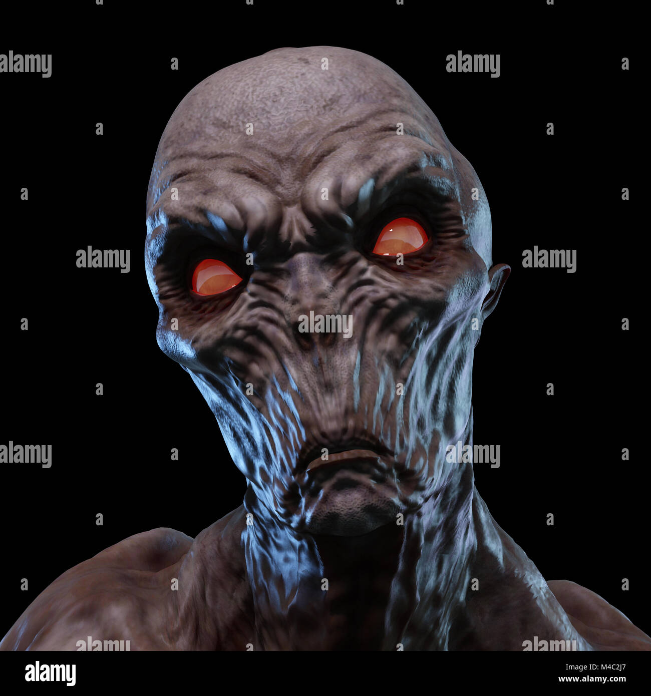 Le Rendu 3d D Un Monstre Effrayant Photo Stock Alamy
