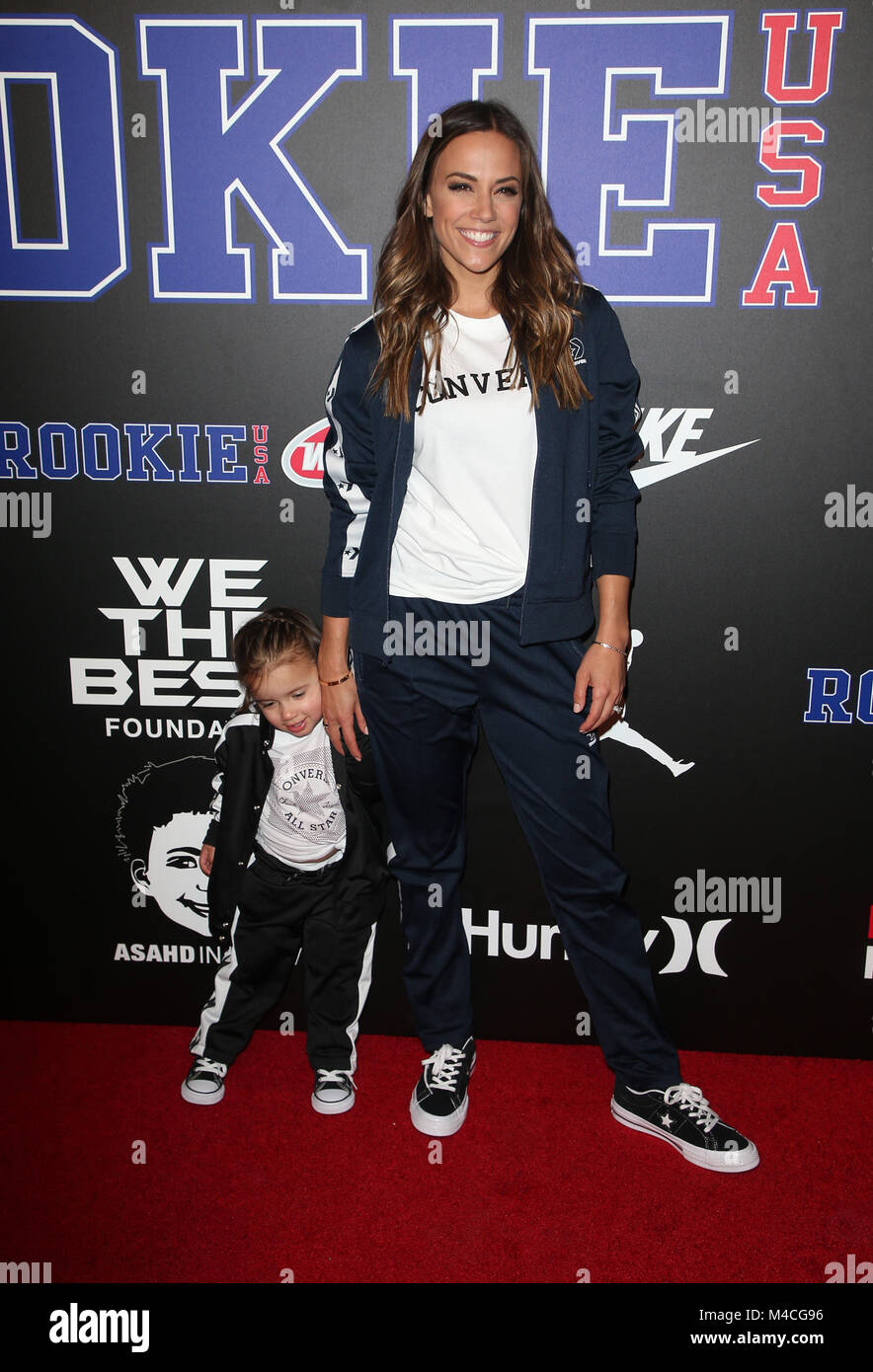 Los Angeles, CA, USA. Feb 15, 2018. Jana Kramer, jolie Rae Caussin, à