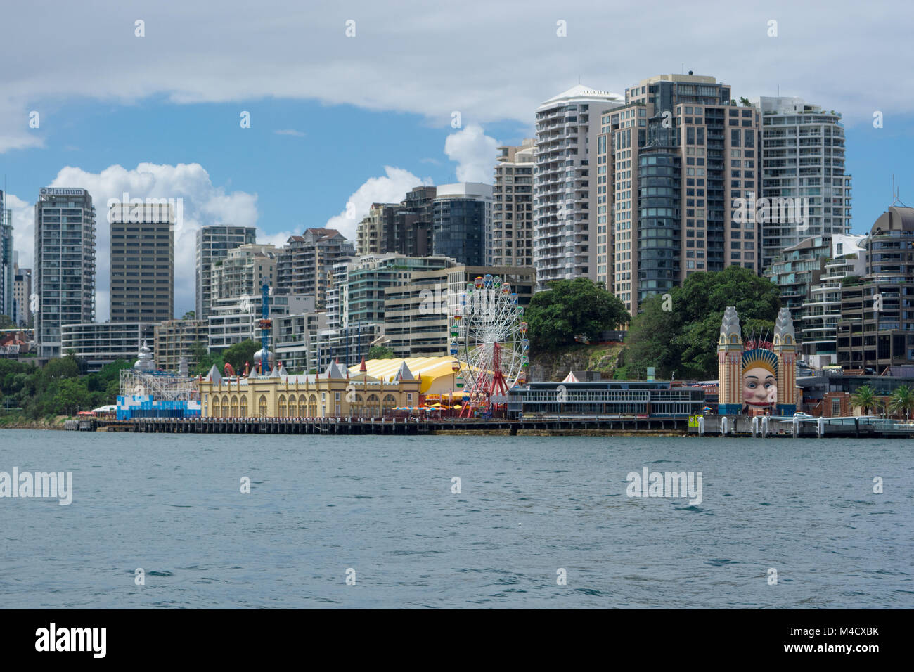 Luna Park Sydney Australie Banque D'Images