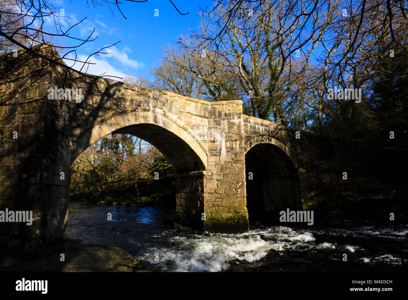 Nouveau pont, Dartmoor, dans le Devon, Angleterre Banque D'Images