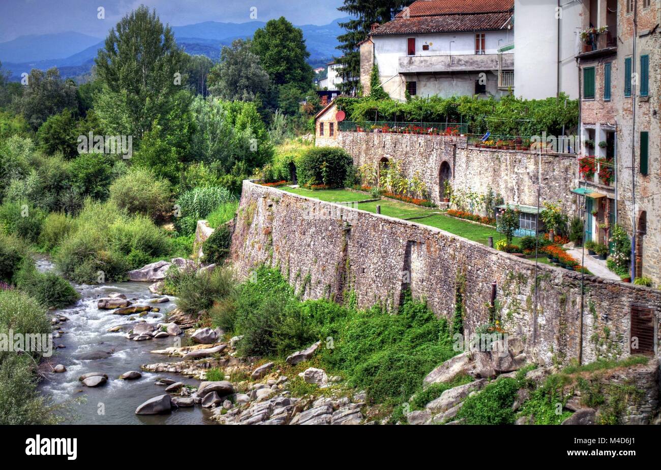 L'été en Toscane, Italie Banque D'Images