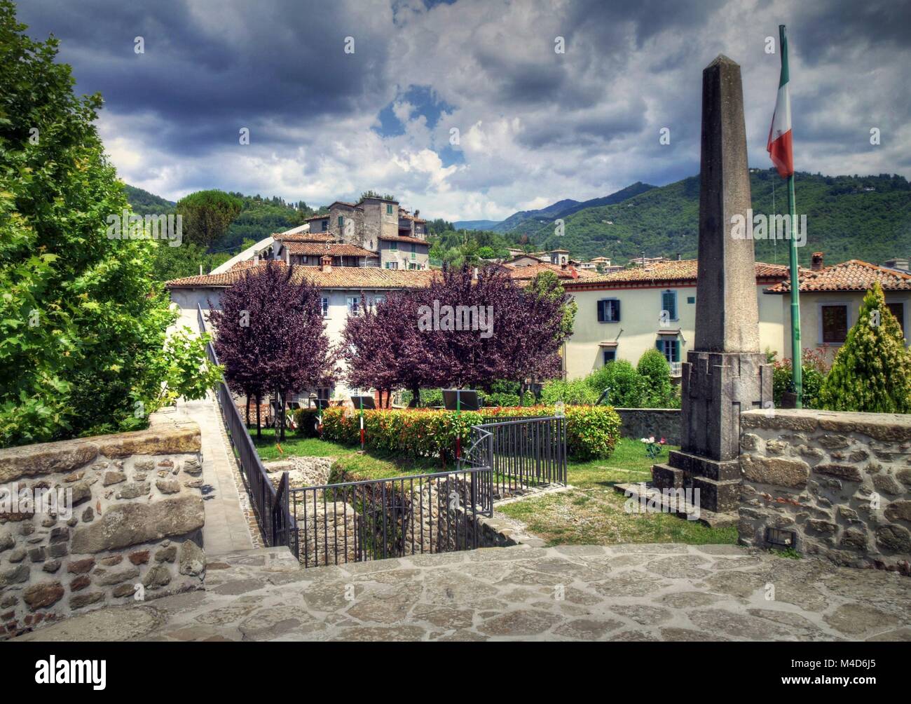 L'été en Toscane, Italie Banque D'Images