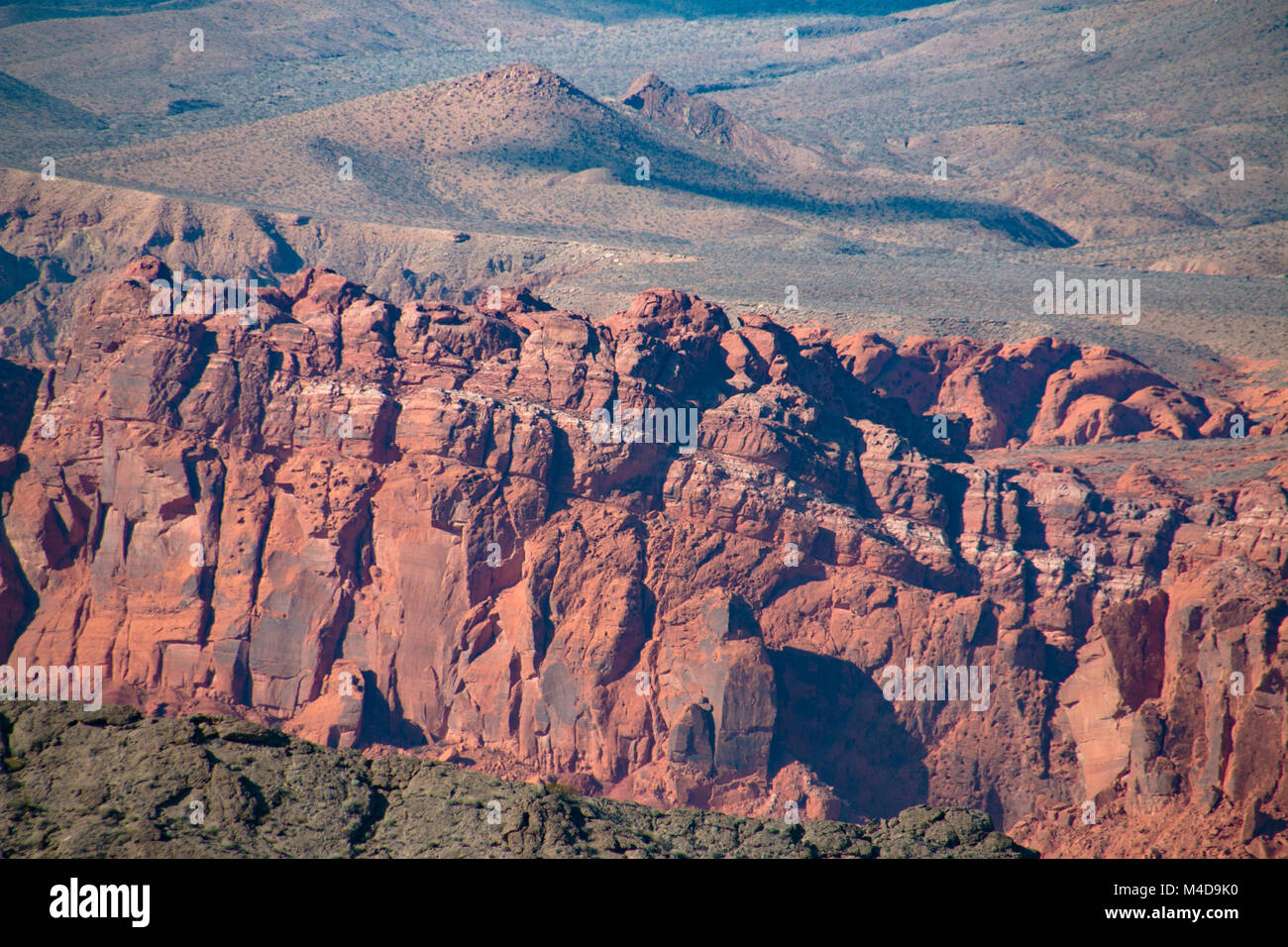 Paysage de Lake Mead National Recreation Area, Etats-Unis Banque D'Images