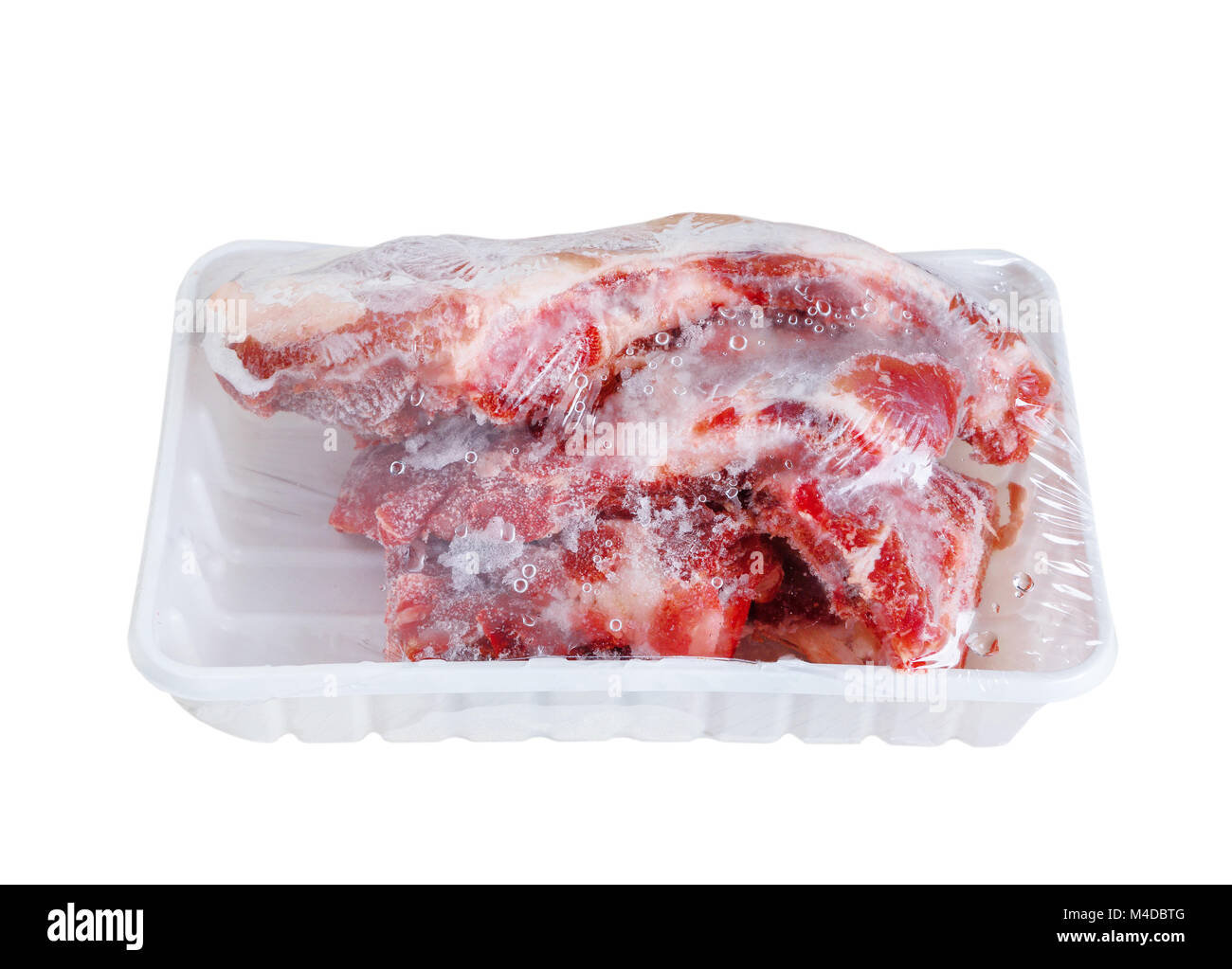 L'emballage sous vide pour la viande Banque D'Images