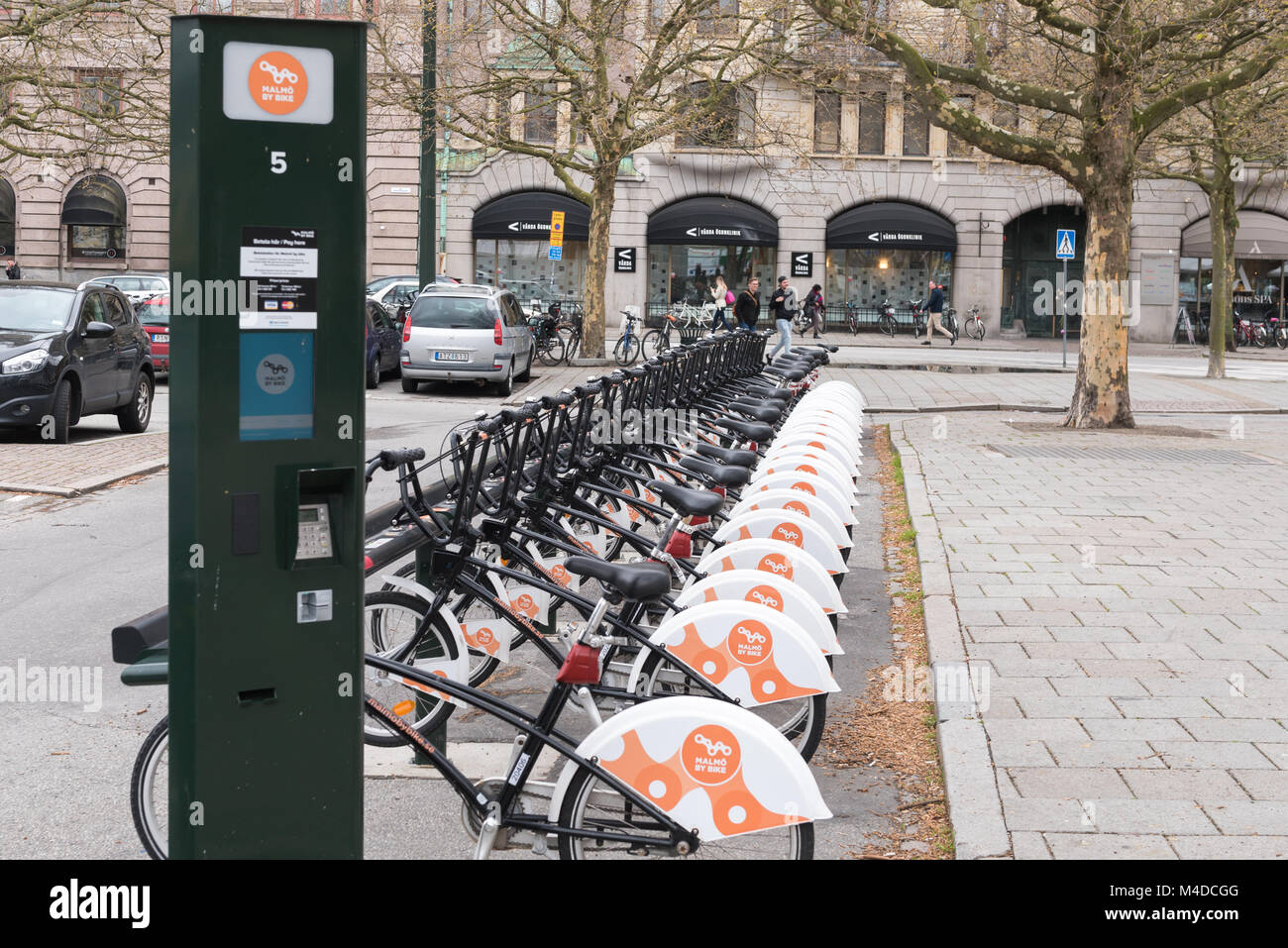 La station de location Banque D'Images