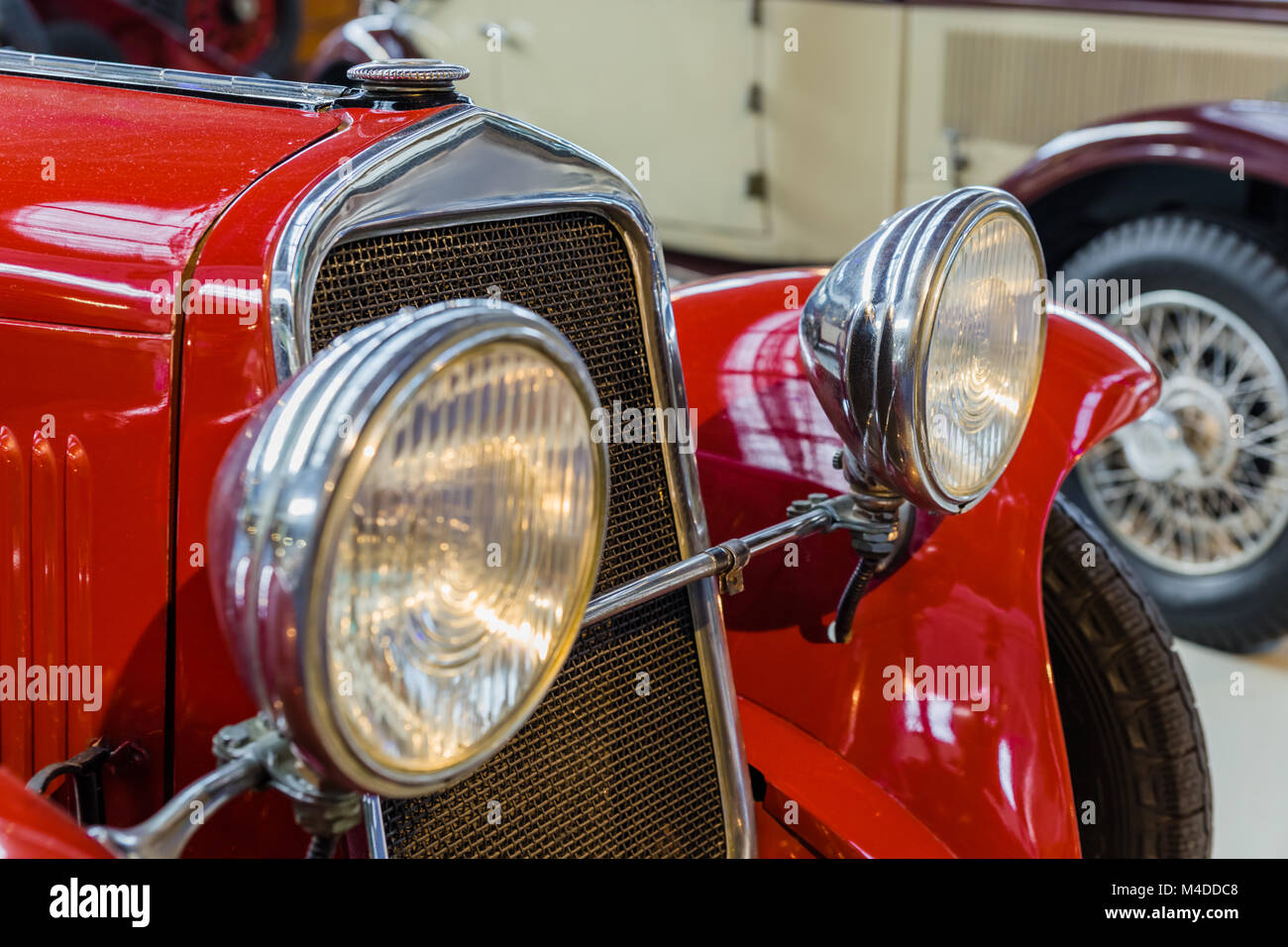 Voiture Vintage - technologie historique Banque D'Images