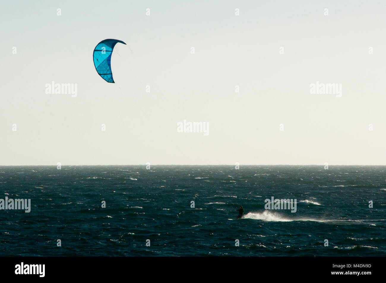 Le kite surf en Australie Banque D'Images