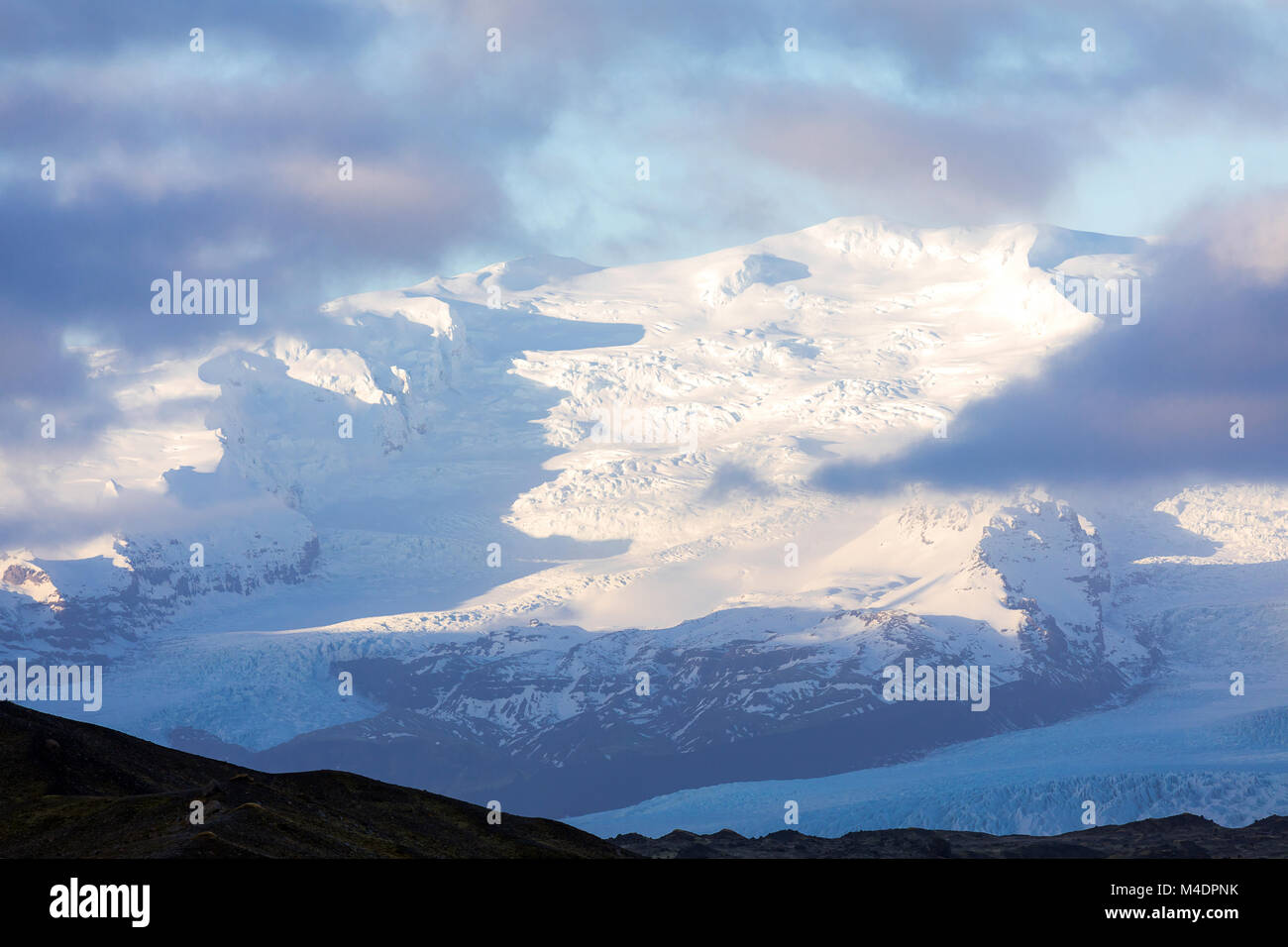 Lagoon Fjallsarlon Islande Banque D'Images