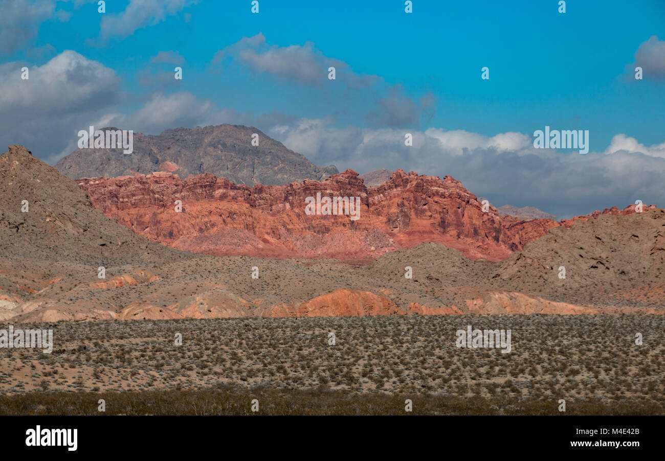 Paysage de Lake Mead National Recreation Area, Etats-Unis Banque D'Images