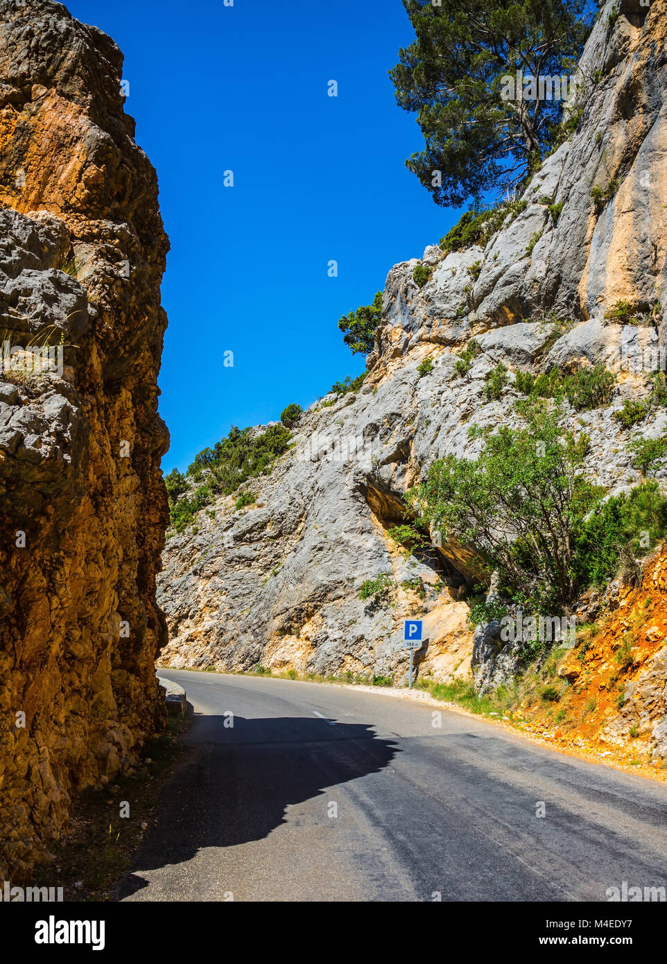 Le canyon Verdon, Provence Banque D'Images