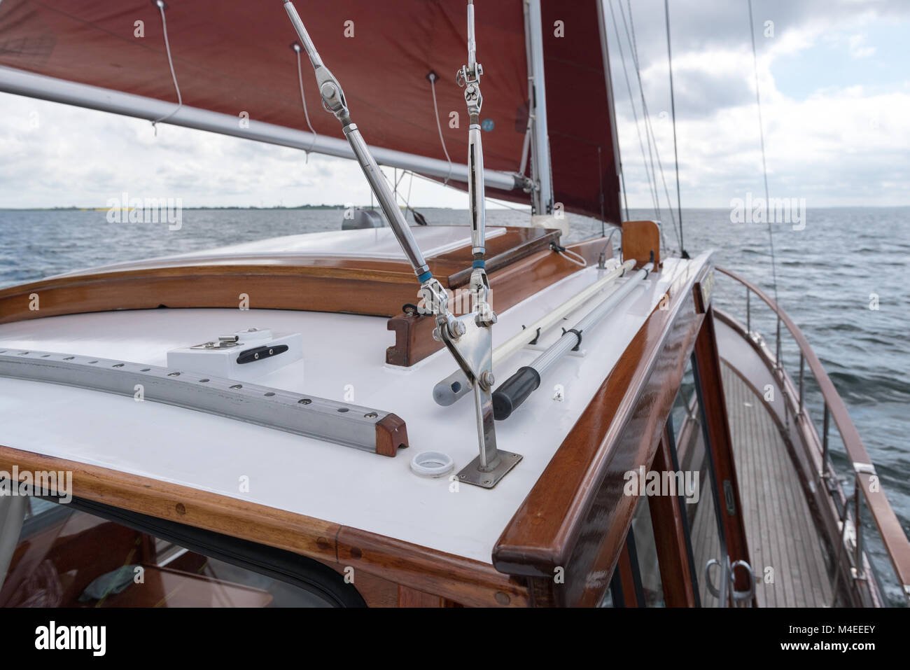 Bateau à voile. Banque D'Images