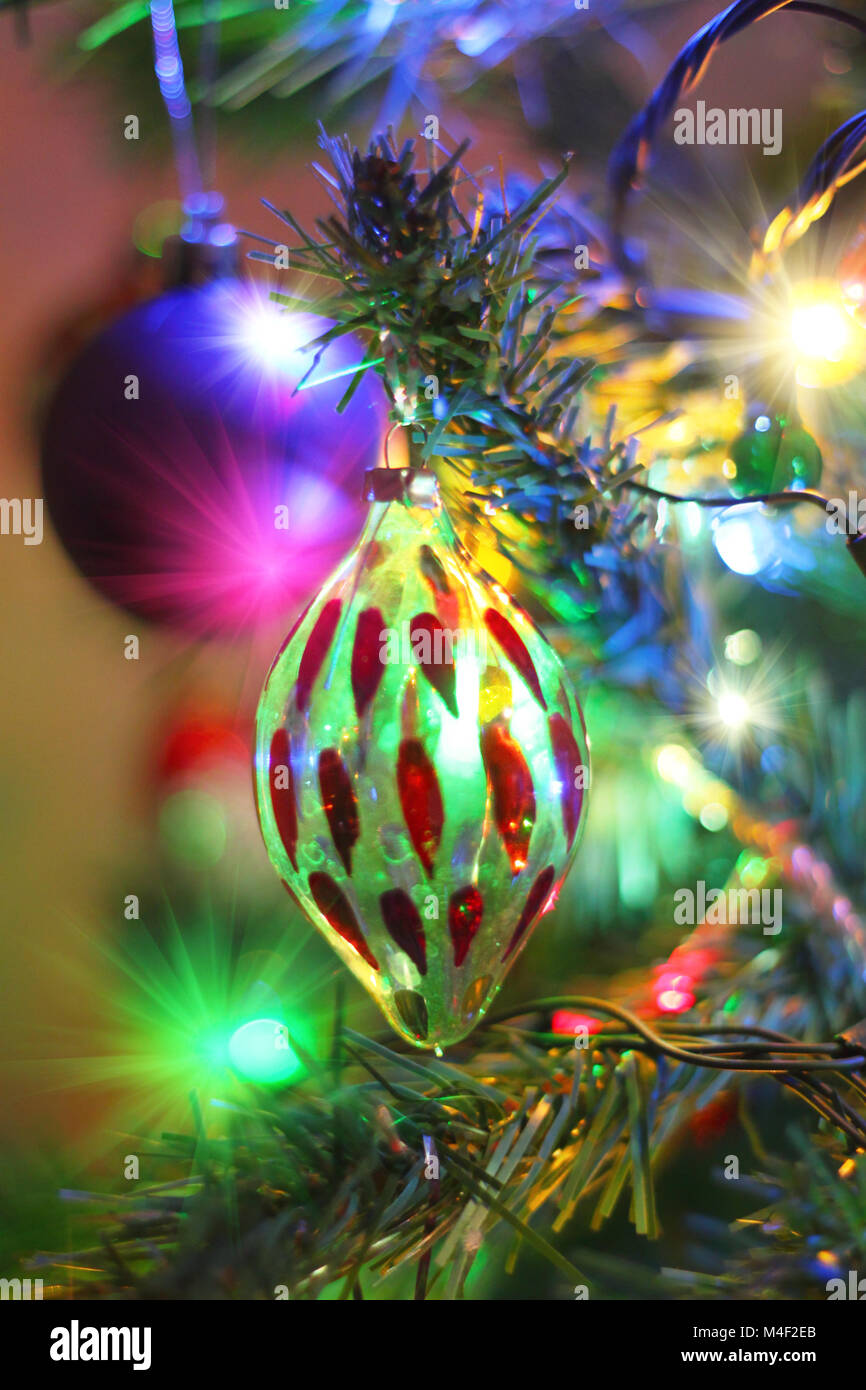 Des décorations de Noël Banque D'Images