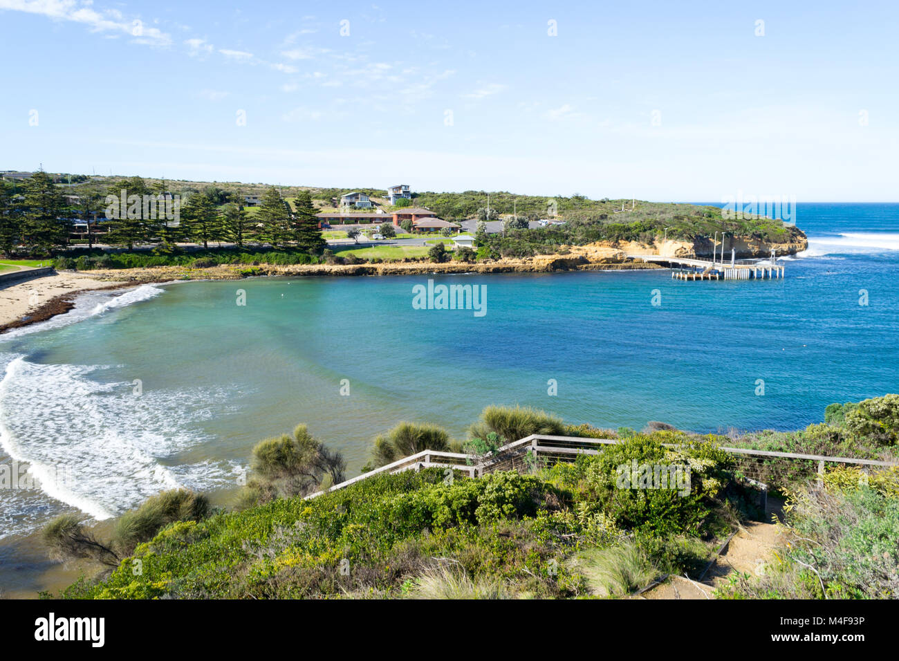 Port Campbell dans le grat Ocean Road Banque D'Images