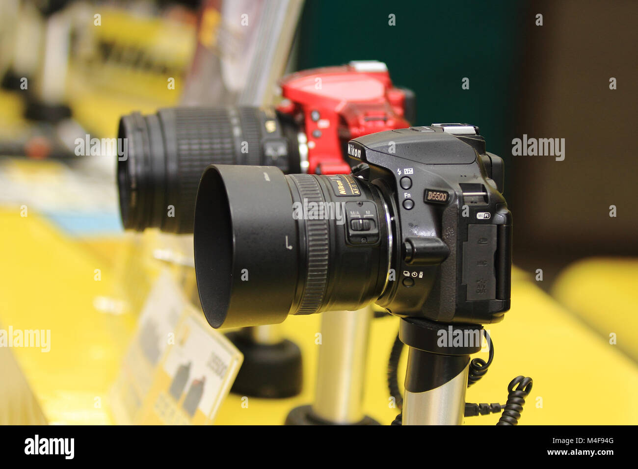 Appareil photo reflex numérique Nikon Banque D'Images