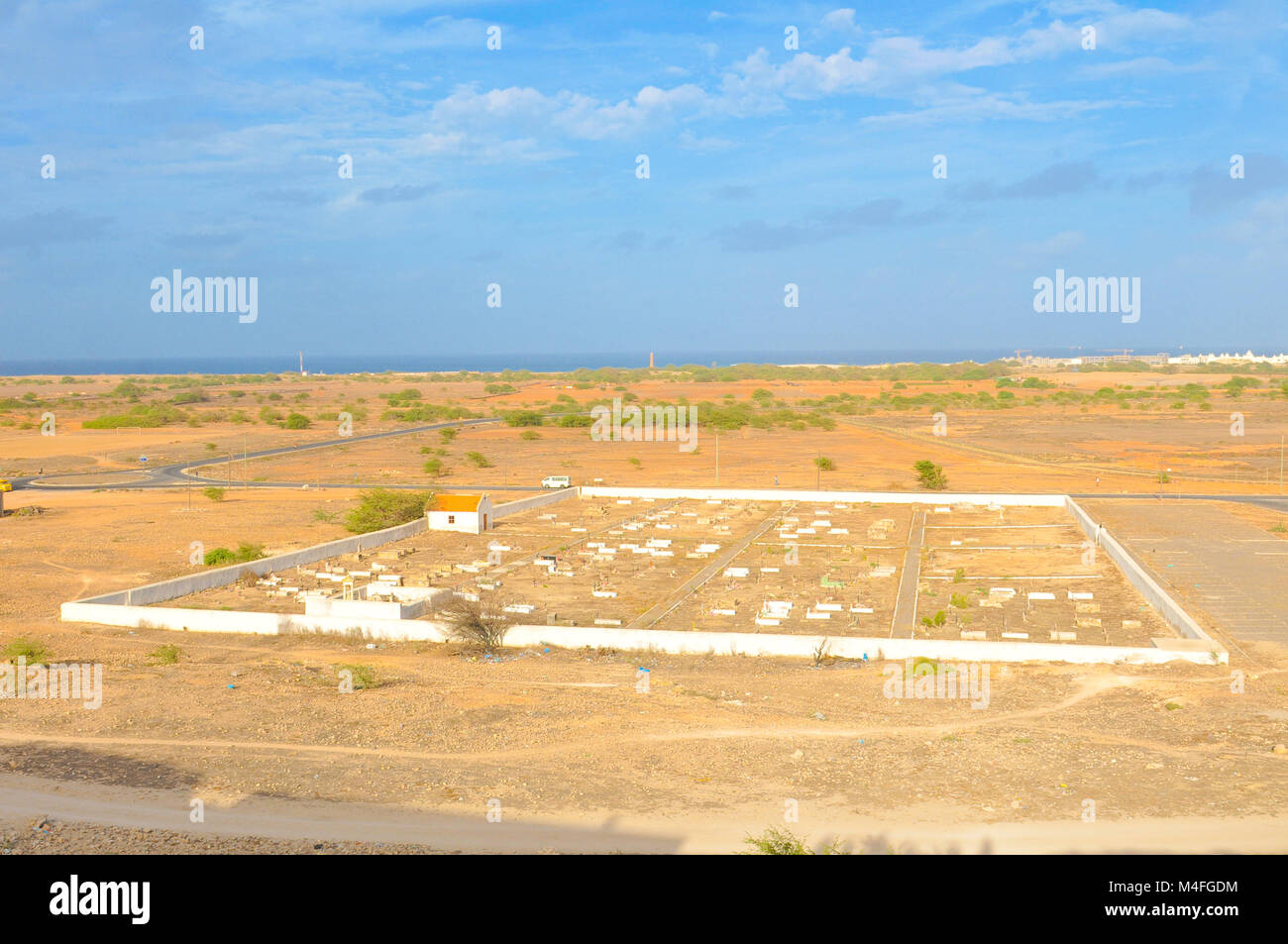 Avis de Rabil sur l'île de Boa Vista, Cap Vert Banque D'Images