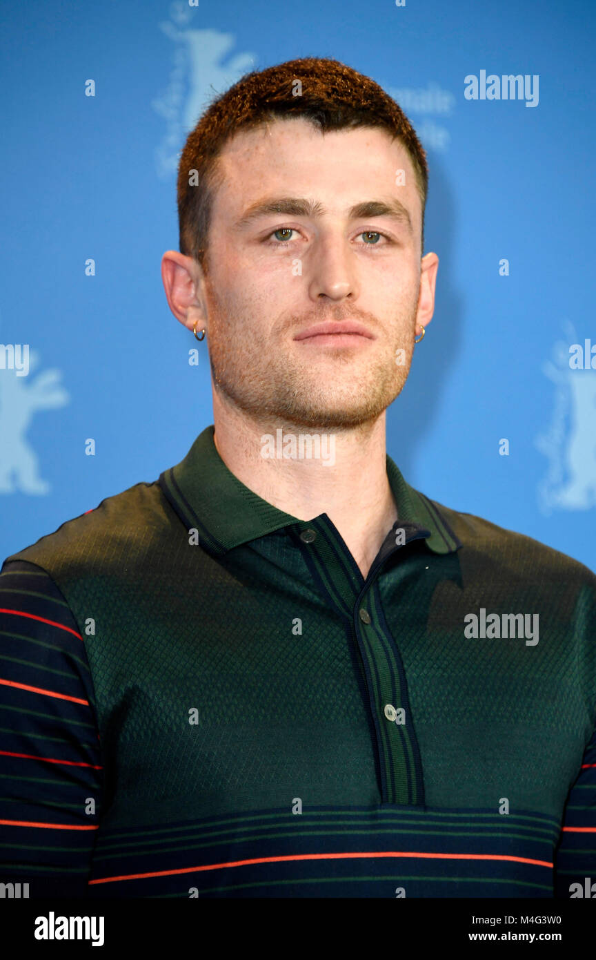 Berlin, Allemagne. Le 16 février 2018. James Frecheville au cours de la 'Black 47' photocall à la 68e Festival International du Film de Berlin / Berlinale 2018 le 16 février 2018 à Berlin, Allemagne. Credit : Geisler-Fotopress/Alamy Live News Banque D'Images